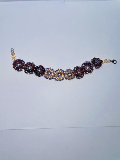 Jewelry set Violet & Silver